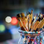 Hobbie - brushes, painter, work shop