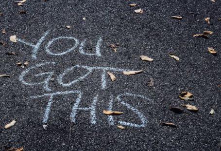 Positive Mindset - brown dried leaves on sand