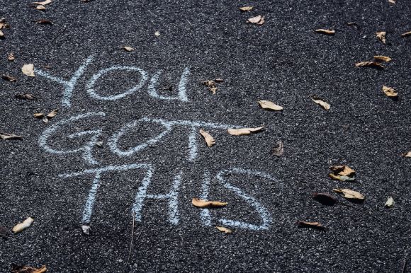 Positive Mindset - brown dried leaves on sand